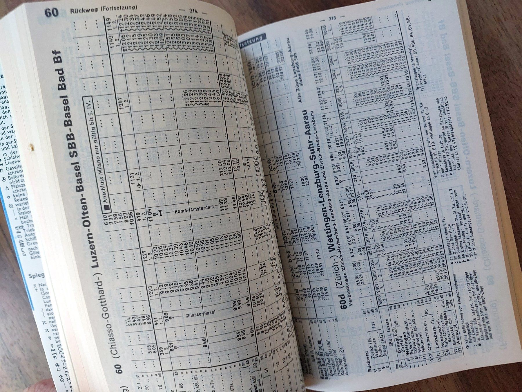 Libri: Amtliches Kursbuch Schweiz 1979/80 – Usato da Schönenwerd venduto da Steidi 3