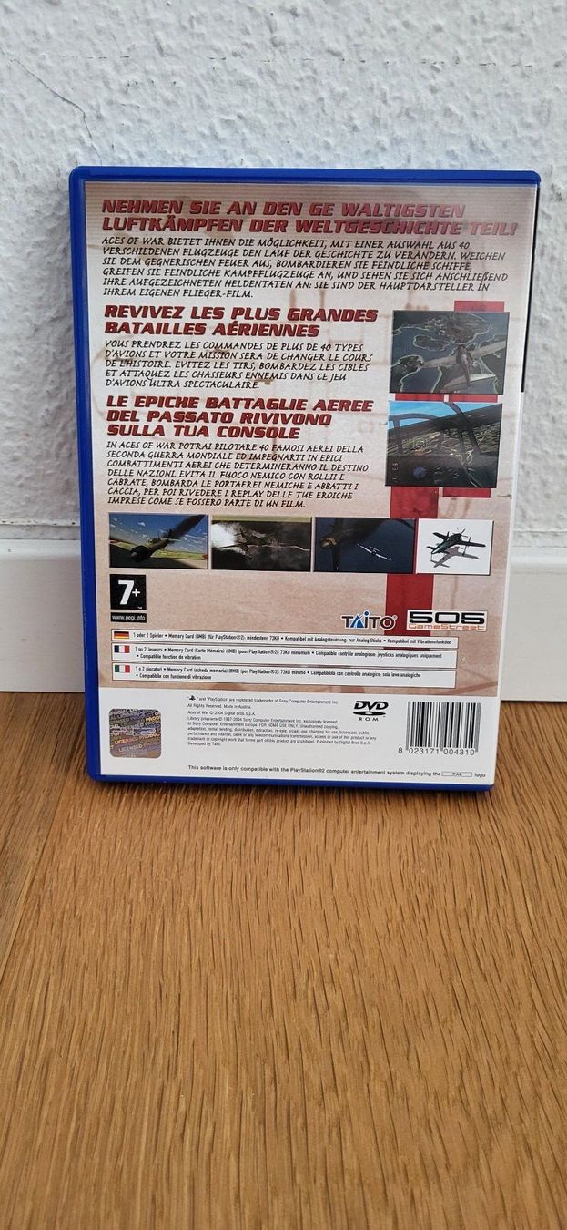 Sony Giochi: PS 2 - Aces of War – Usato da Münsingen venduto da DigitaleSpielecke 1