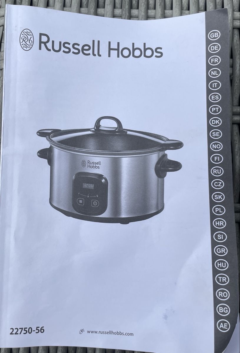 Russell Hobbs Elettrodomestici da cucina: Slowcooker Russell Hobbs – Usato da Zuerich venduto da Senseofsnow 2
