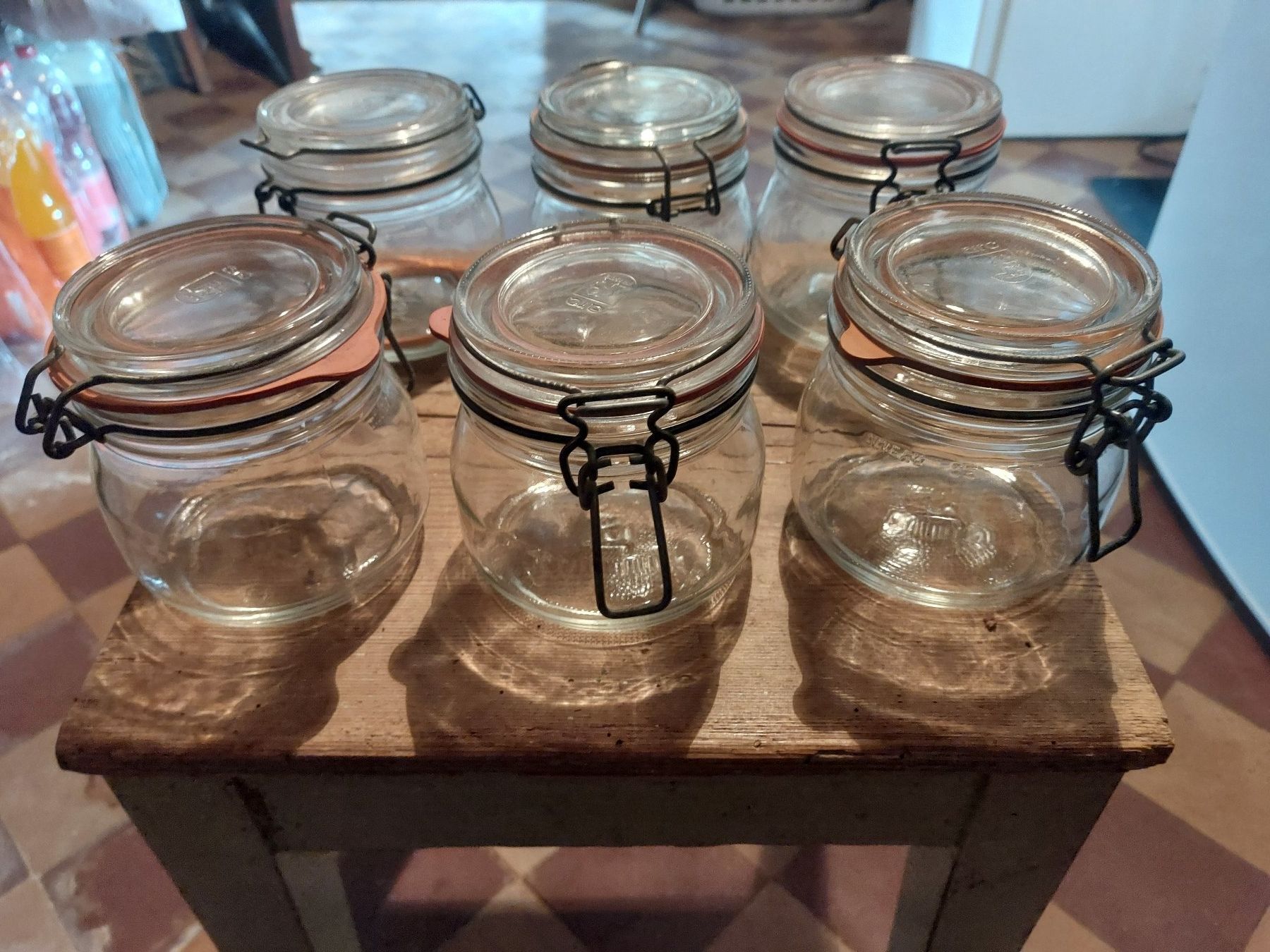 Contenitori & Simili: 6 Einmachgläser 1/2 Liter – Nuovo (secondo la descrizione) da Kloten venduto da Romy45