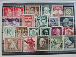 Deutsches Reich Briefmarken postfrisch