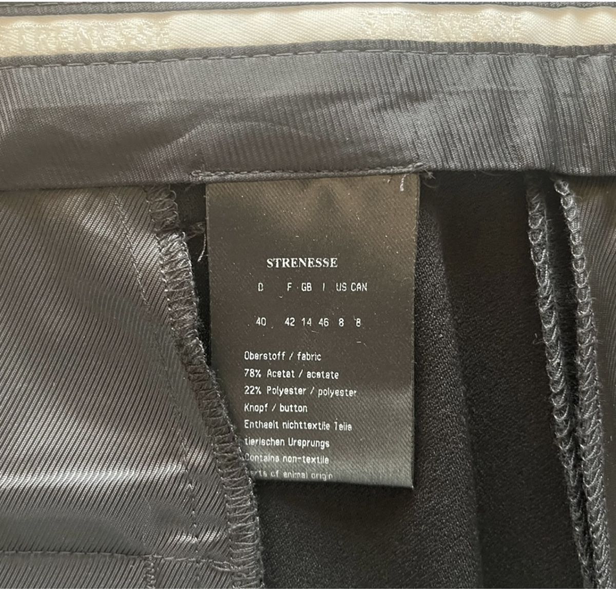 Strenesse Hosen: STRENESSE schwarze Businesshose, Gr. 40 – Gebraucht aus Islikon von Julies_wardrobe 1