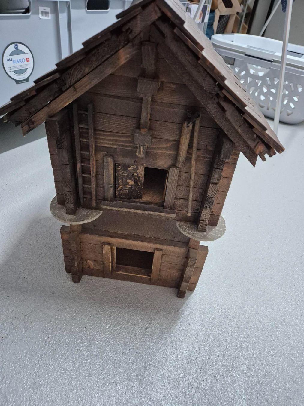 Kit di modellismo & Modellini statici: Wallisserstadel Handarbeit 47cm hoch – Usato da Möriken AG venduto da rog_wwk9 2