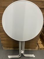 Stehtisch Easy White, klassisch, ca. 8 kg