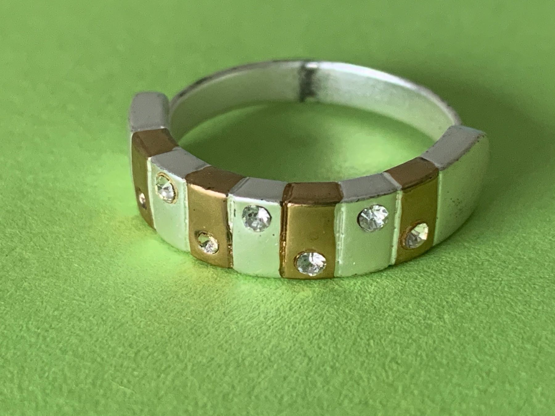 Ringe: Ring goldsilber RETRO (55) – Gebraucht aus Dittingen von Bellevista