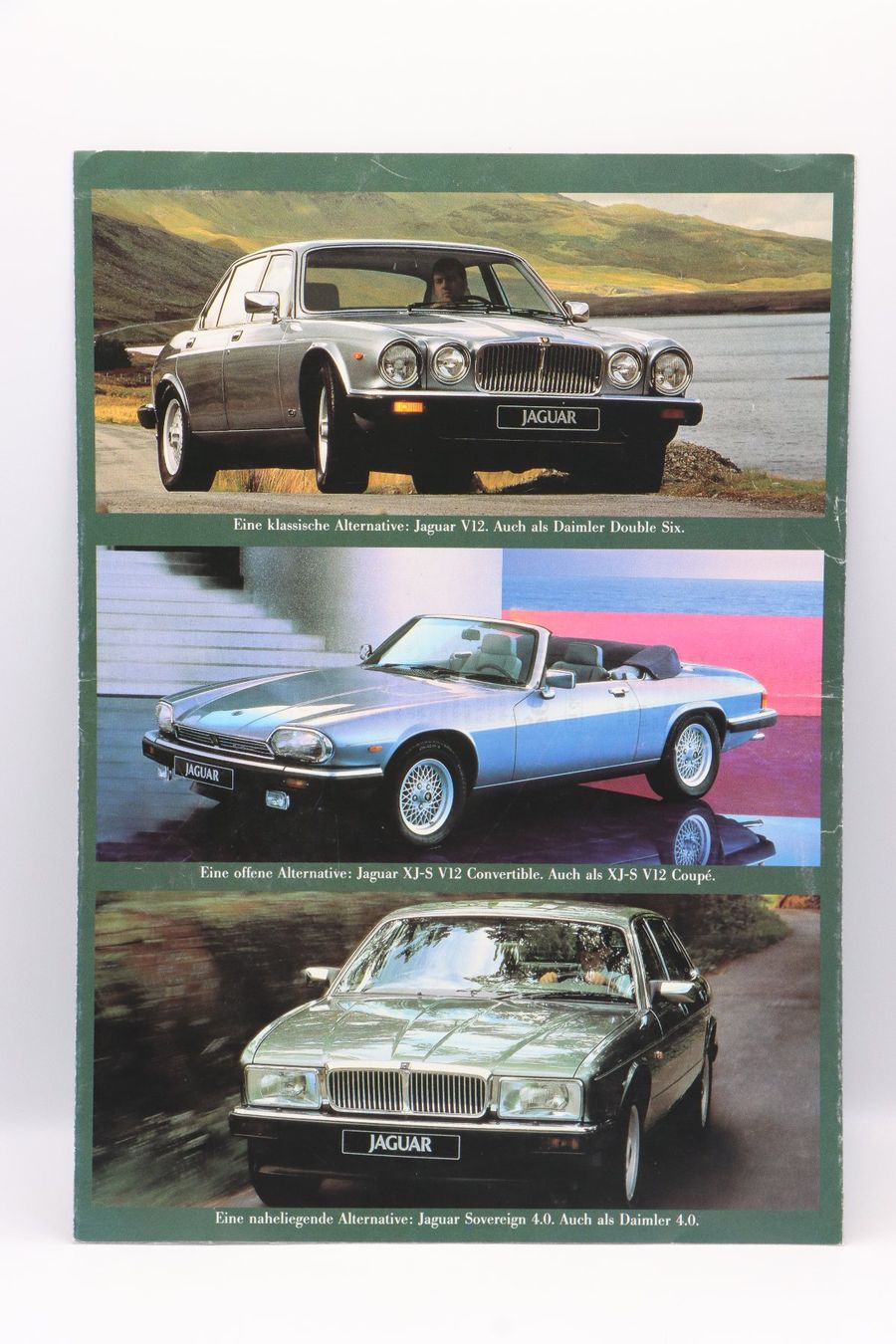 Jaguar Dokumente: Jaguar XJ6 3.2 1990 Prospekt – Gebraucht aus Bühl b.Aarberg von Collectorpassions 1