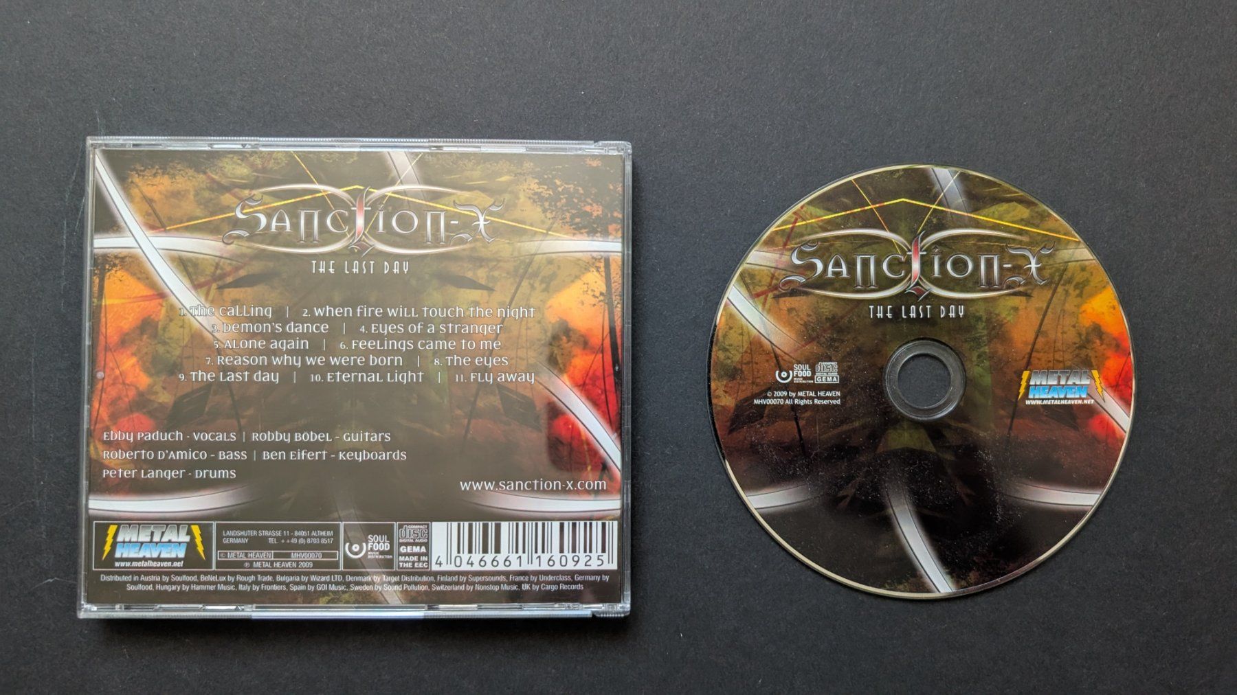 CDs: Sanction-X | The Last Day | CD – Gebraucht aus Bottmingen von dan_c5wb 1
