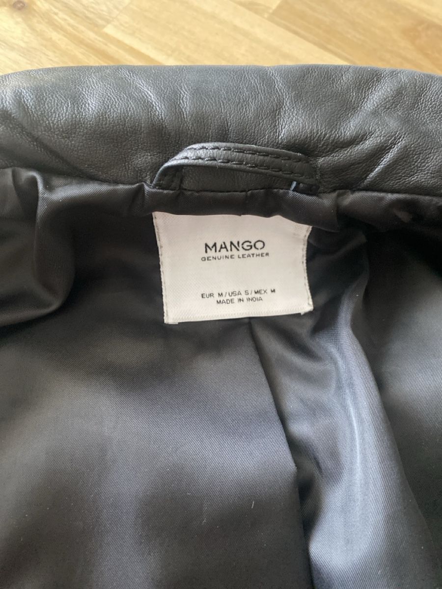 Mango Vestes: Echte Lederjacke von Mango – Neuf (Voir description) à Schwyz par rat-race 3