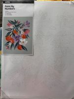 Anko Paint By Numbers Set Blumen 40x50cm Neu