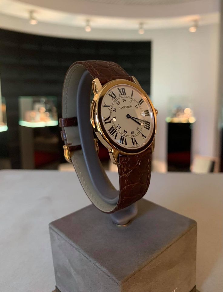 Cartier Orologi: Cartier Ronde Solo – Nuovo e nell'imballaggio originale da Triesen venduto da hor_6kx9 3