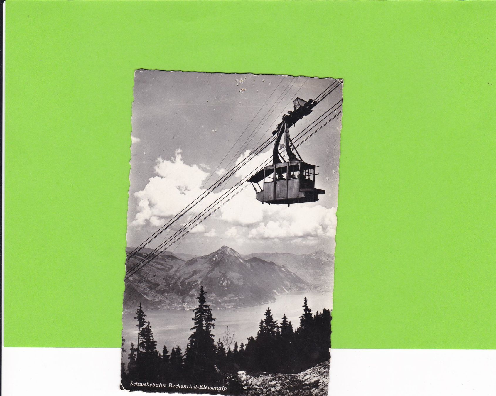Cartoline postali: Schwebebahn Beckenried-Klewenalp – Usato da St. Peterzell venduto da neckertal