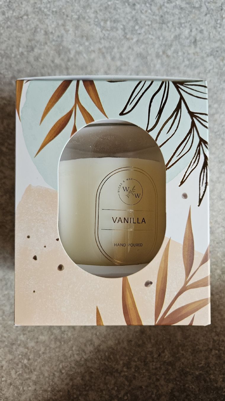 Candele: Duftkerze im Glas, Vanille – Nuovo e nell'imballaggio originale da Lyss venduto da Janine_z23 1