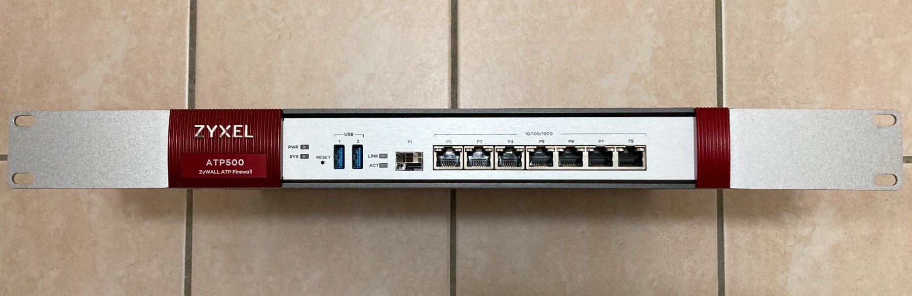 Zyxel Firewall: Firewall ZyXEL ATP500 – Usato da Dardagny venduto da s1290