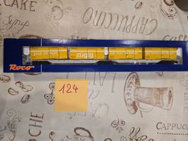 ROCO 66564 Container Doppeltragwagen, AAE, Schweizer Post, O