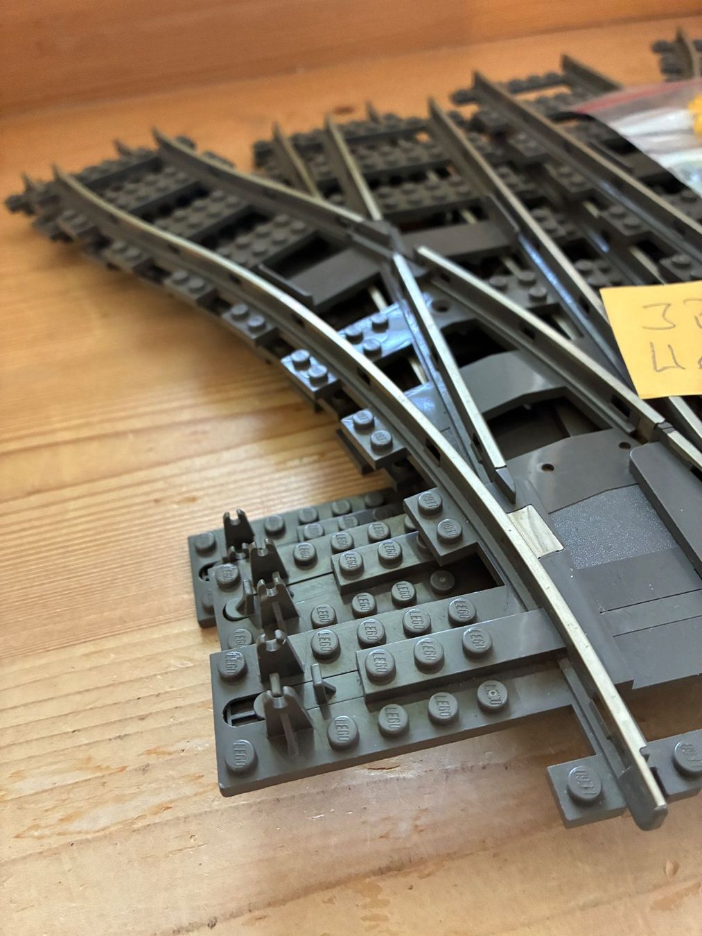 Lego Kit di costruzioni: LEGO 3 Paar Weichen 9 Volt – Usato da Reigoldswil venduto da Frog40 2