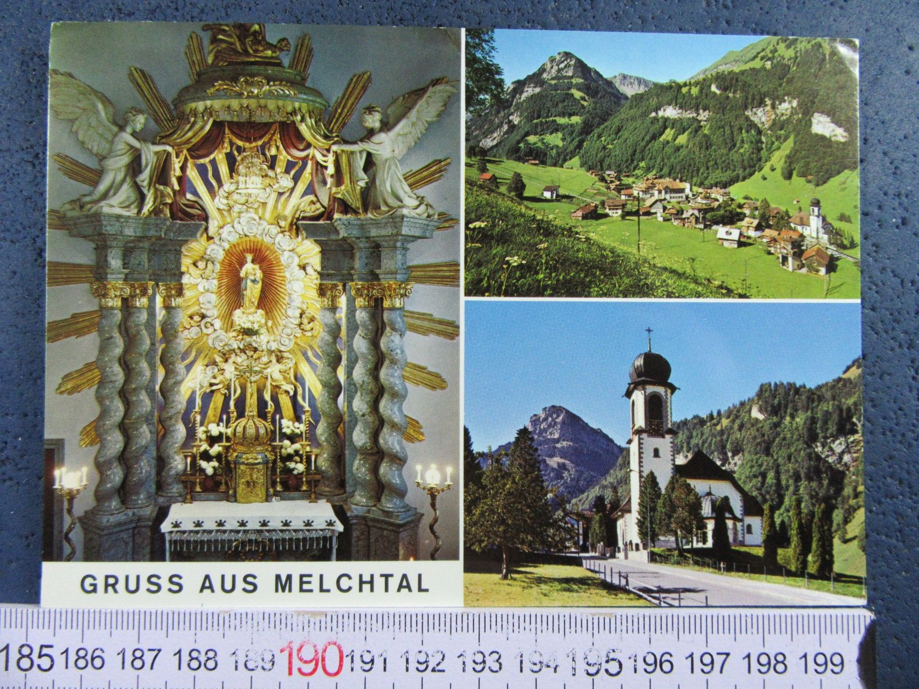 Cartoline postali: MELCHTAL 1973 AK ONW – Usato da Ettingen venduto da Hausi4711