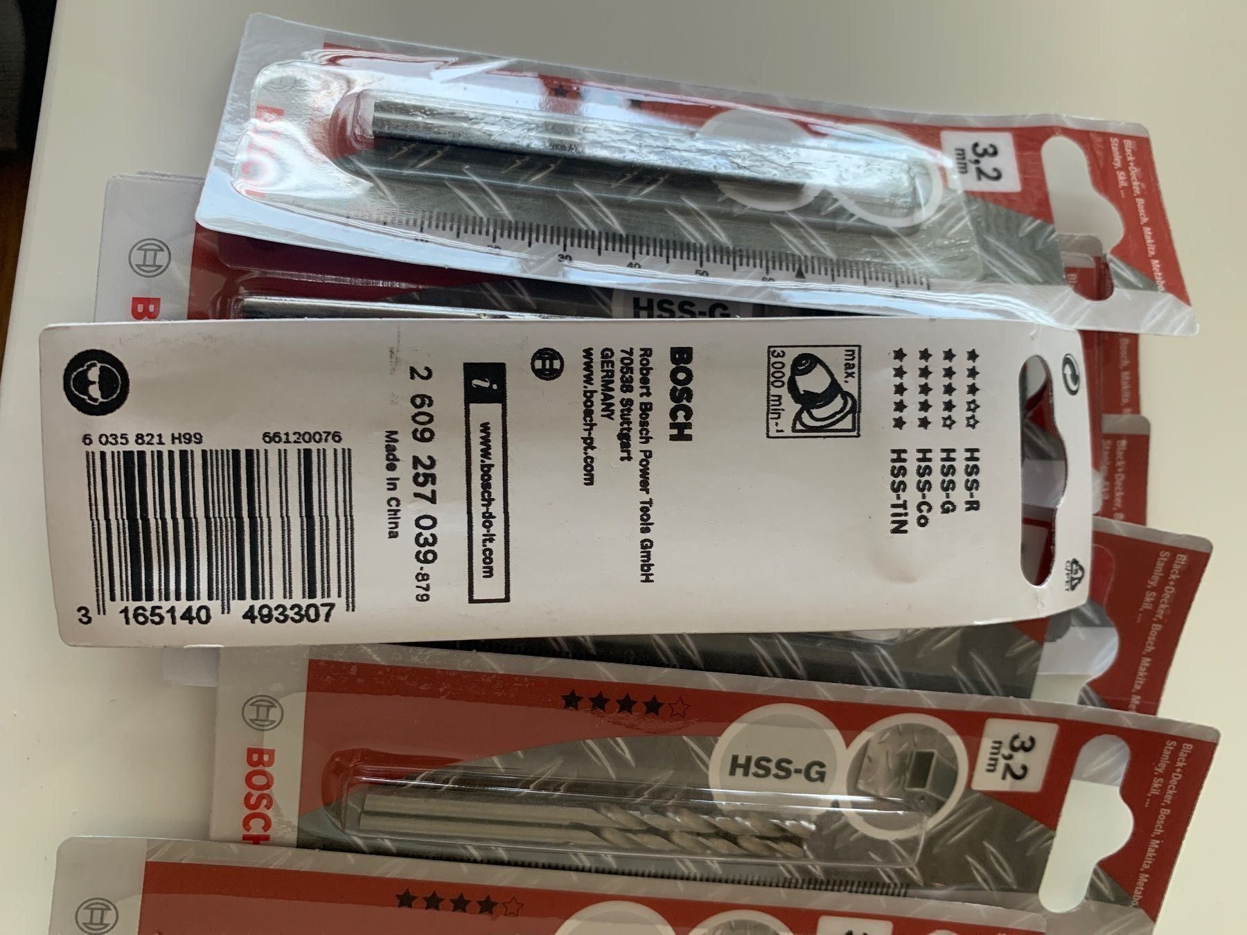 Bosch Trapani: Bosch HSS-G Bohrer 3,2mm – Nuovo e nell'imballaggio originale da Spreitenbach venduto da joo84 1