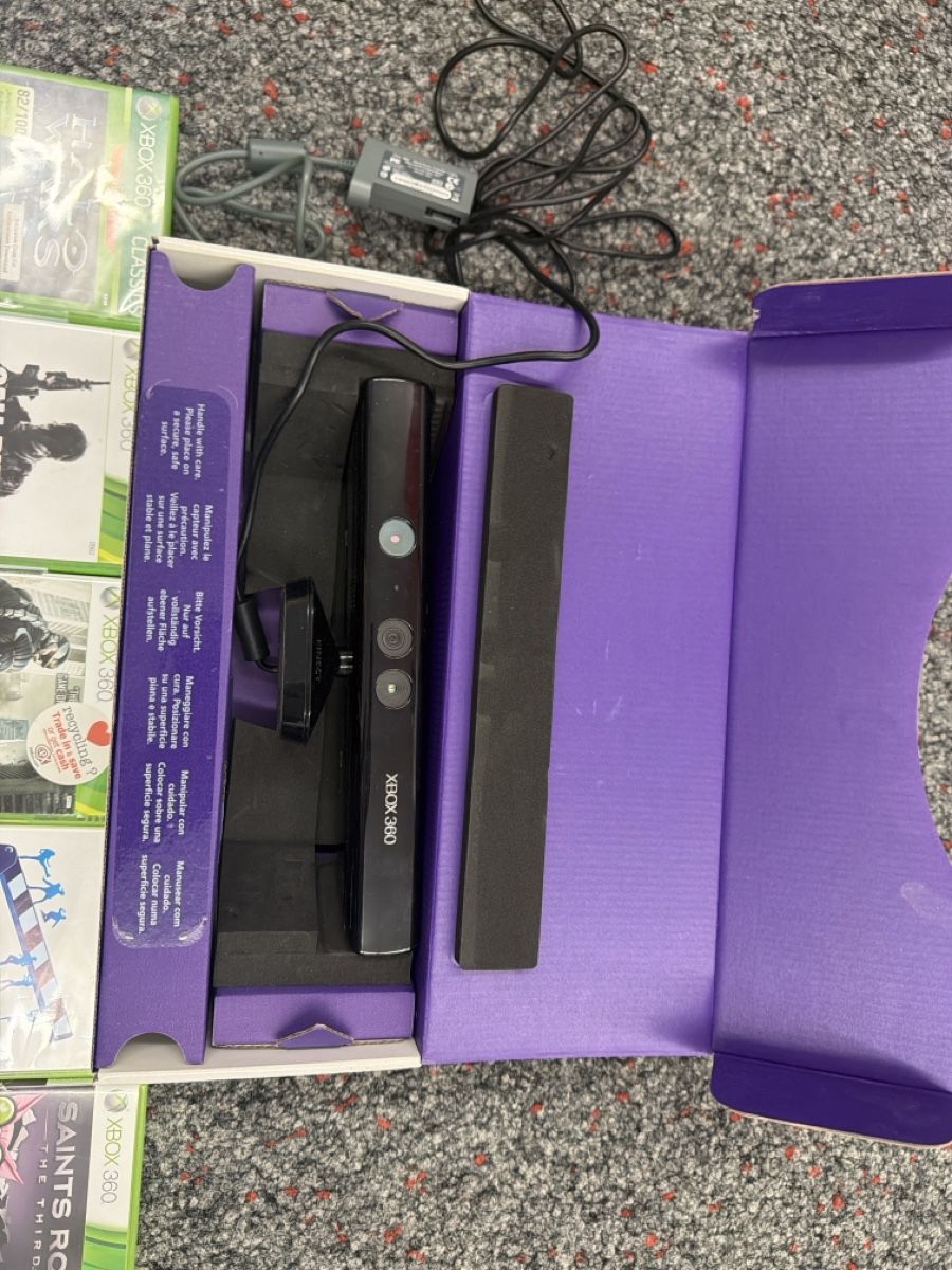 Giochi: Xbox 360 Kinect Sensor mit 22 Spielen gebraucht – Usato da Horw venduto da trialu 1