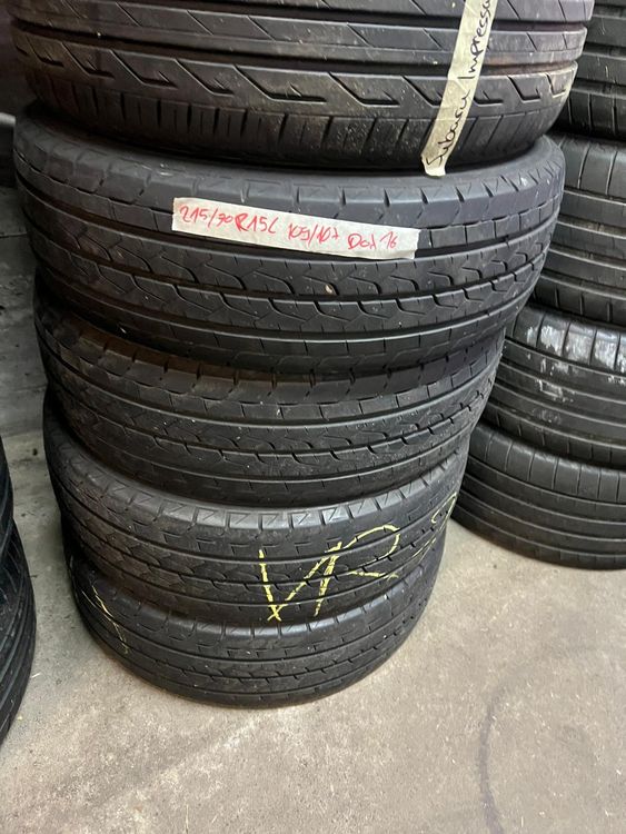 Sommerreifen 215/70R15C 109 Bridgestone 4 Stück | Kaufen auf Ricardo