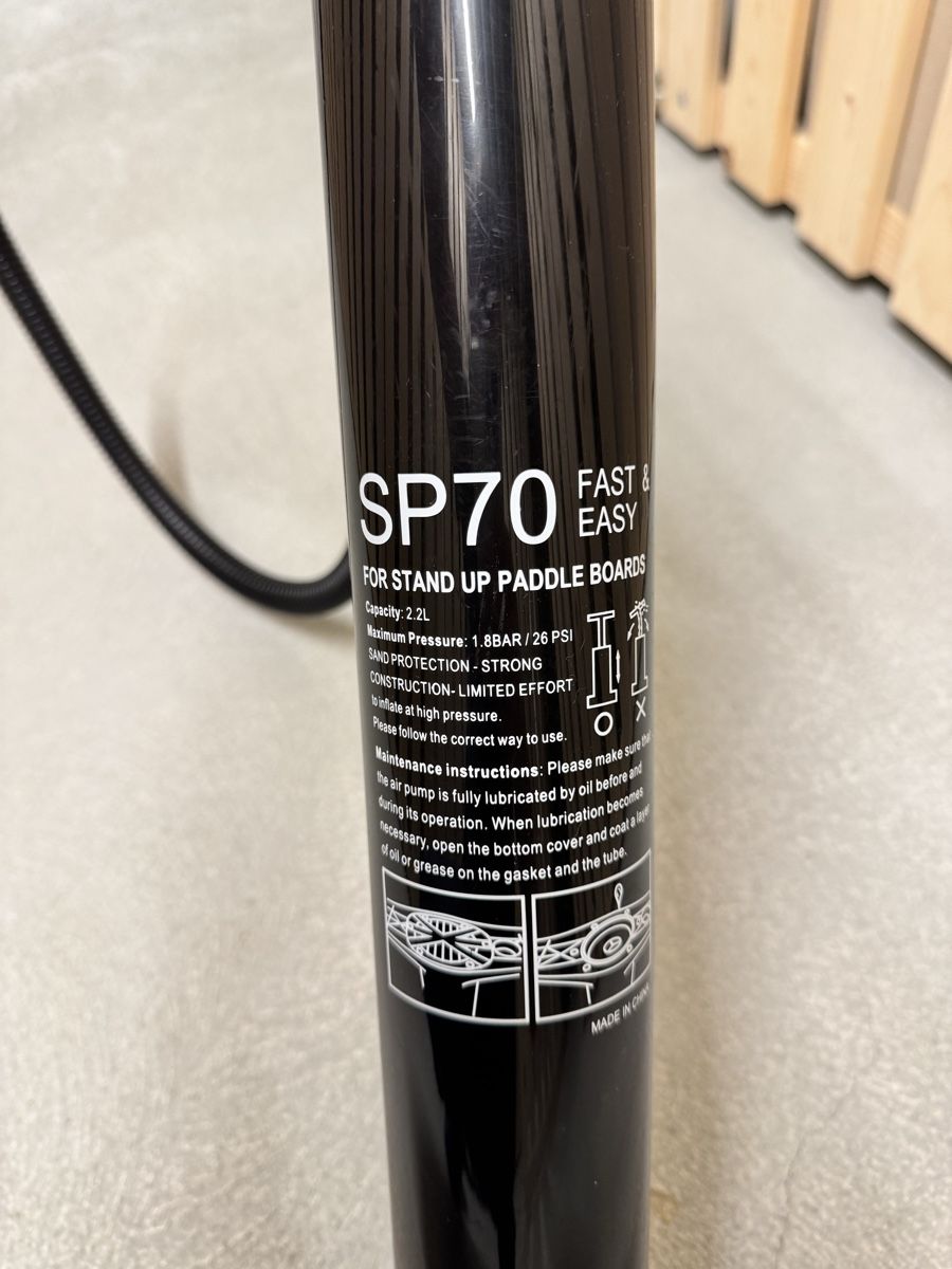 Pumpen & Teile: SP70 SUP-Handpumpe mit Manometer, schwarz – Neu (gemäss Beschreibung) aus Gossau ZH von che_q7f9 2