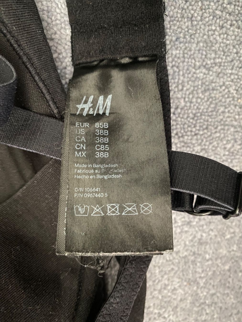 H&M Sonstige Unterwäsche: 2x Still-BH 85B schwarz – Gebraucht aus Trachslau von M_Schmid81 6
