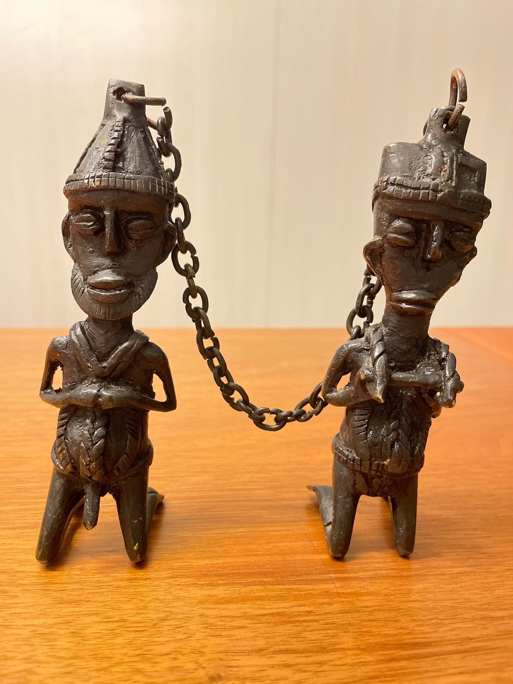 Figuren: Antike Edan Ogboni Bronzefiguren Yoruba Nigeria 16,5cm – Gebraucht aus Wettswil von mar_n62n 2