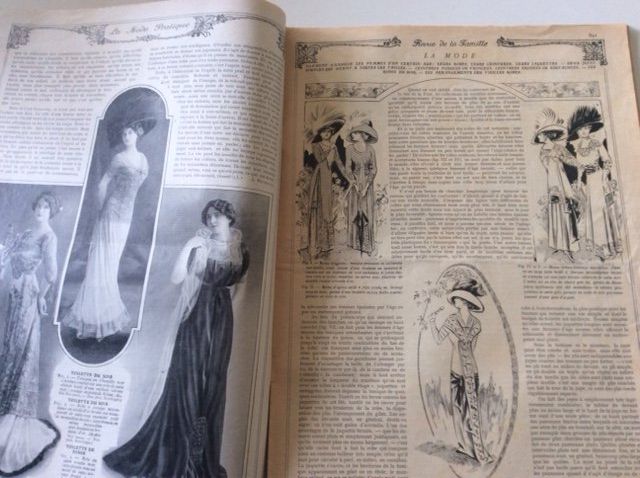 Riviste & Magazine: Journal sur la Mode 1909 – Usato da Genève venduto da edelweiss1900 2