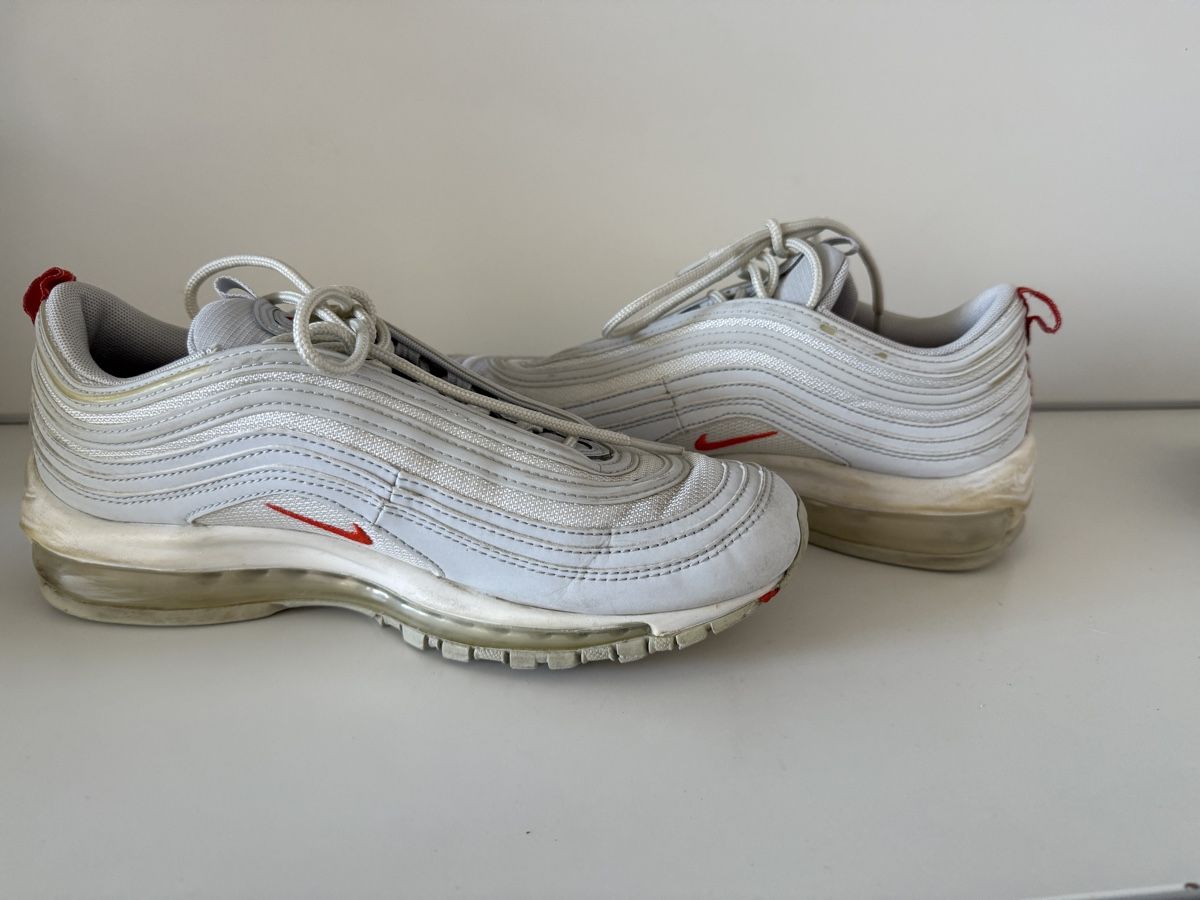 Nike Scarpe da uomo: Nike Air Max 97 weiss/rot Gr. 41 – Usato da Zürich venduto da JOD213 4