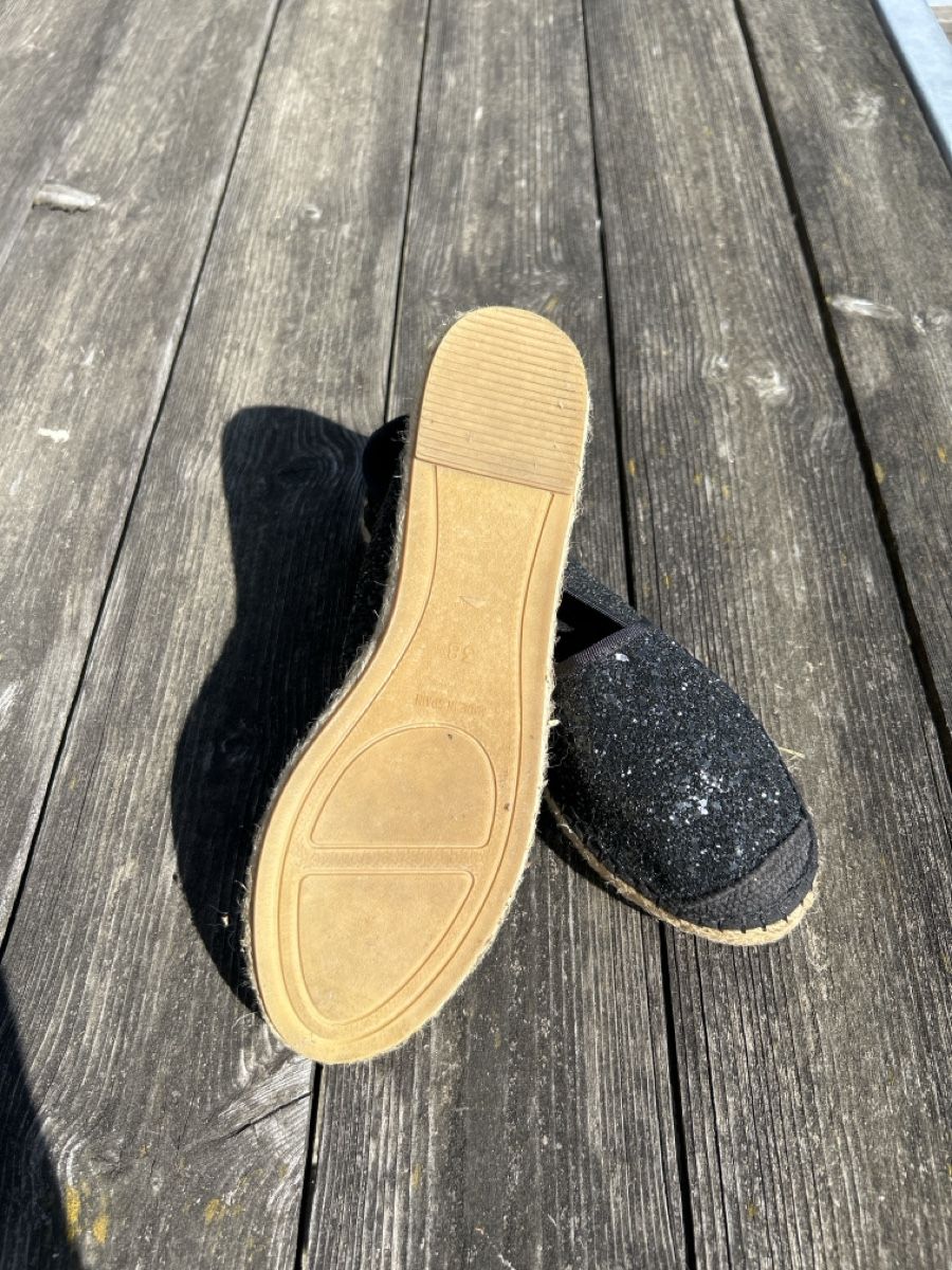 Scarpe da donna: Schicke Espadrilles Vidorreta, schwarz, Gr.38 – Usato da Kirchdorf BE venduto da Stella130 3