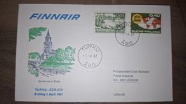 Finnair Turku - Zürich 01.04.1967