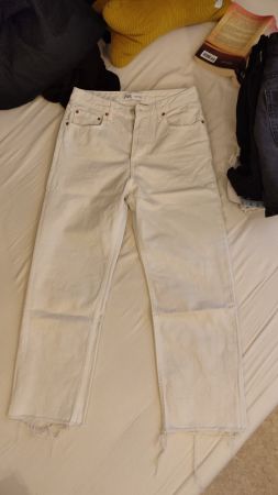 Weisse Sommer Jeans, Gr. 38, NEU!