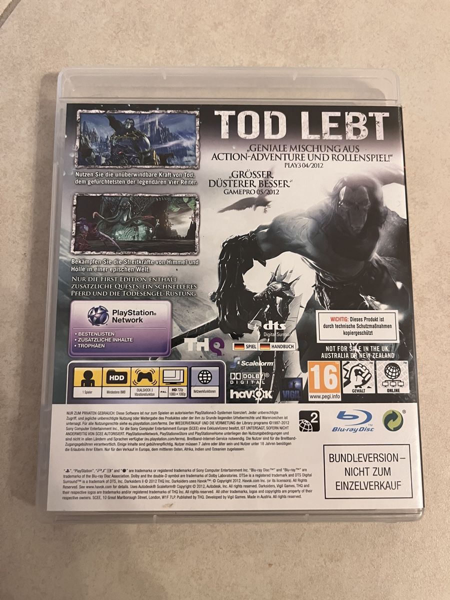 Giochi: Darksiders 2 First Edition - PS3 – Usato da Suhr venduto da SchnapperCH 1