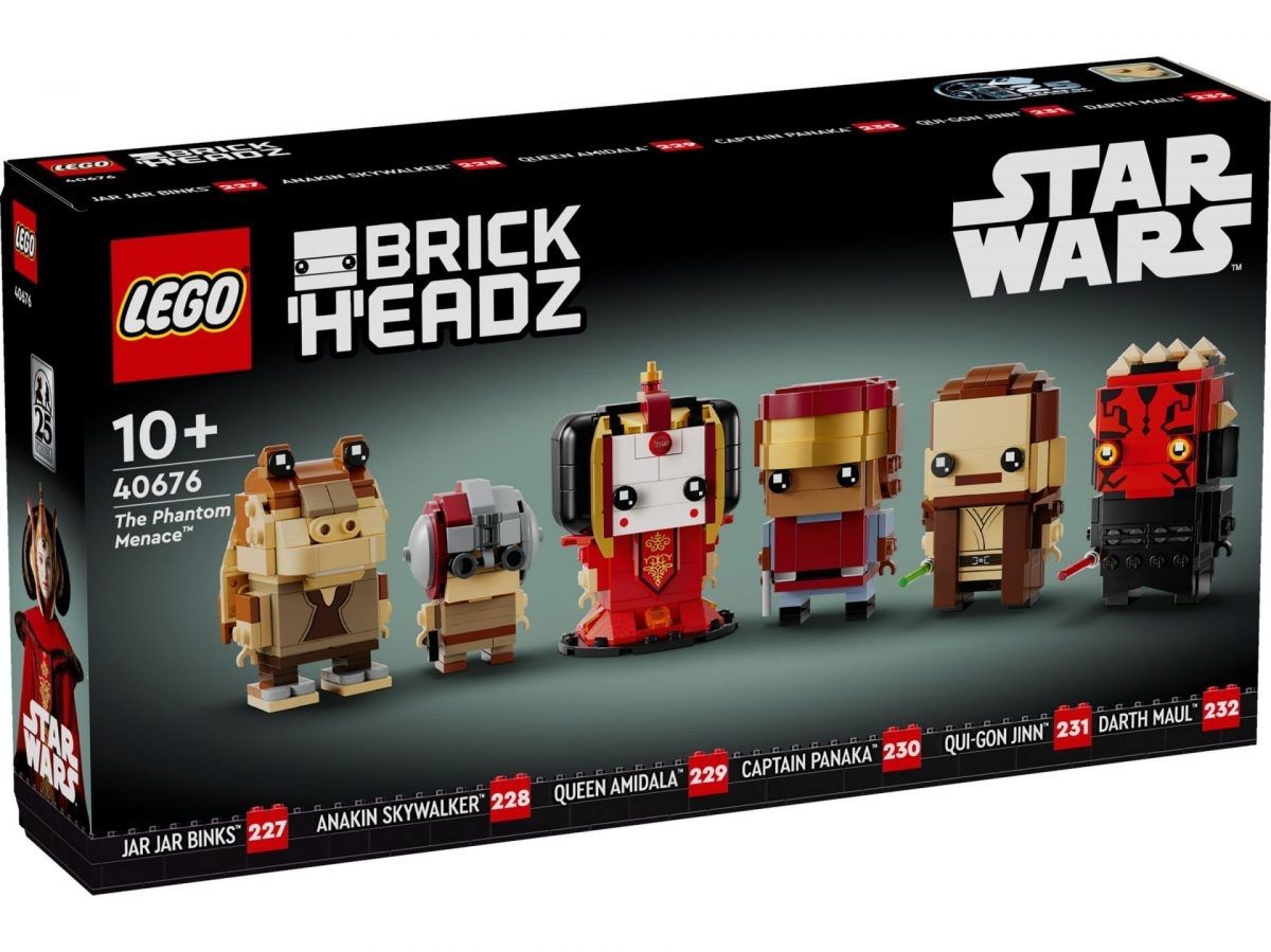 Lego Giocattoli: LEGO Star Wars BrickHeadz 40676 The Phantom Menace – Nuovo e nell'imballaggio originale da Aathal-Seegräben venduto da Tenaya_V88