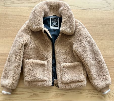 Giacca bambina Girls Rule beige taglia 140