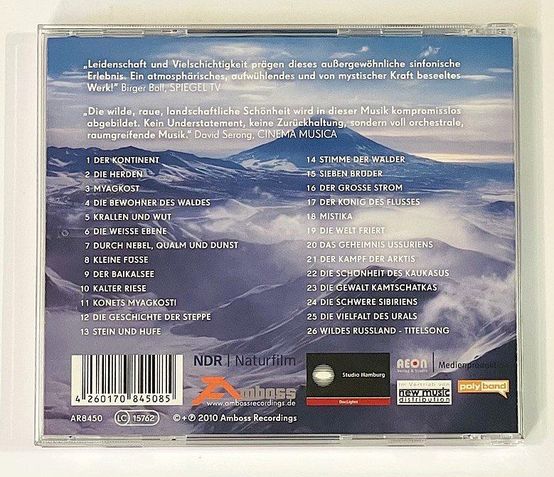 CDs: Russland Filmmusik Kolja Erdmann - CD – Gebraucht aus Duggingen von nad_6yzh 1