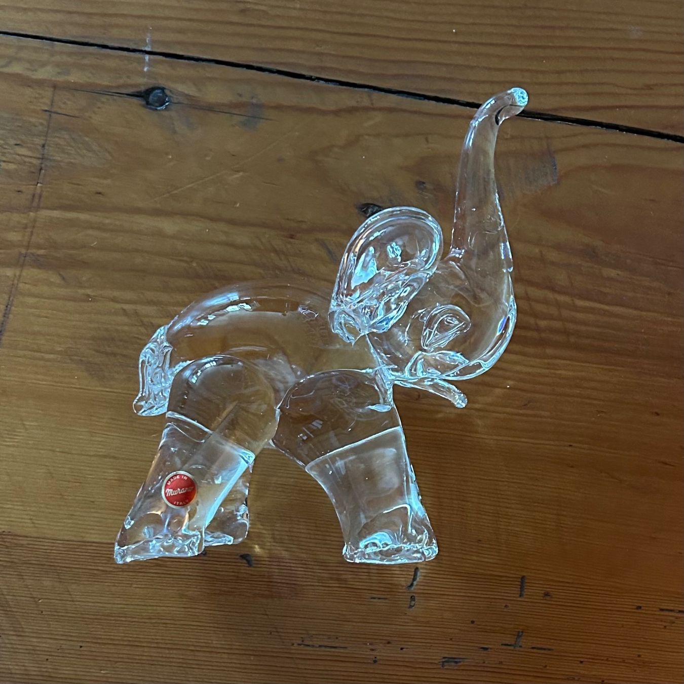 Murano Statuette: Elefant aus Murano-Glas – Usato da Stäfa venduto da britsch57 1