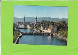 Zürich mit Fraumünster und St. Peter-Kirche