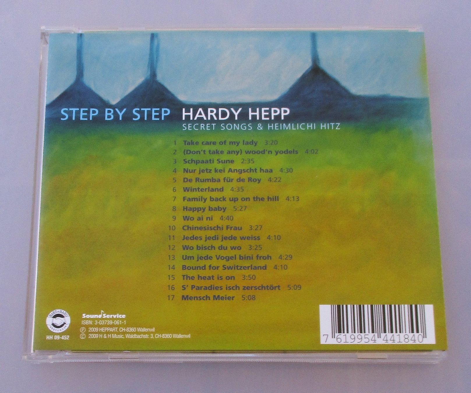 CDs: HARDY HEPP - Step By Step – D'occasion à Wattwil par Muriel11 1