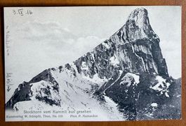 Stockhorn vom Kummli aus gesehen 1916