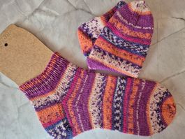 OPAL  Sneakers Gr. 38/39- Hand gestrickt- Neu