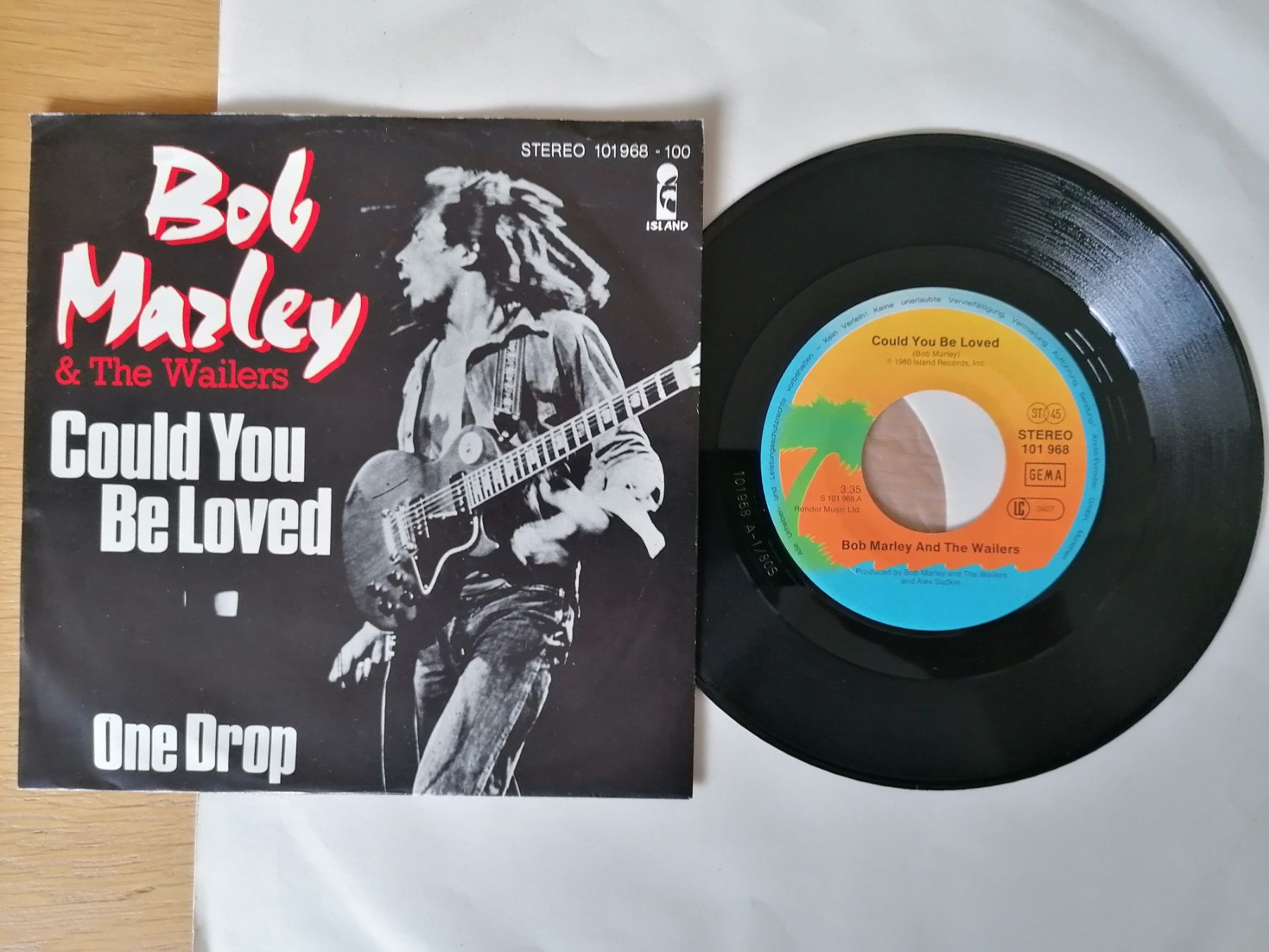 Vinyles: Bob Marley --  Could You Be Loved – D'occasion à Beinwil am See par Funkthesizer