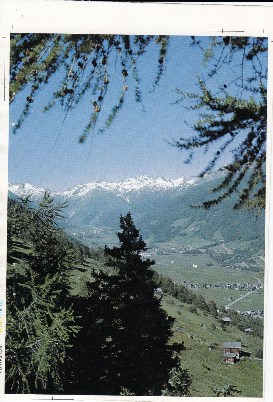 Cartes postales: Goms  VS   -    Tal - Teilansicht – D'occasion à Brig par Valcards54