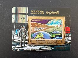 Manama 1970 Apollo 13 gest. (D657)