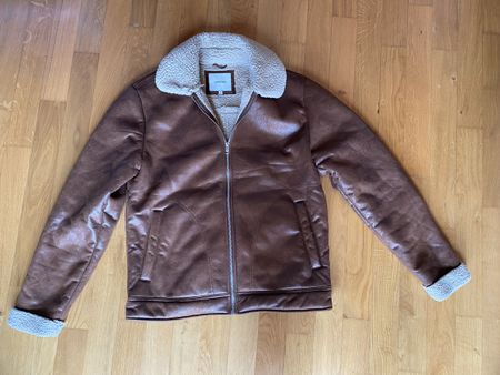 Jack & Jones Pilotenjacke Gr. L, Teddyfell, Winter