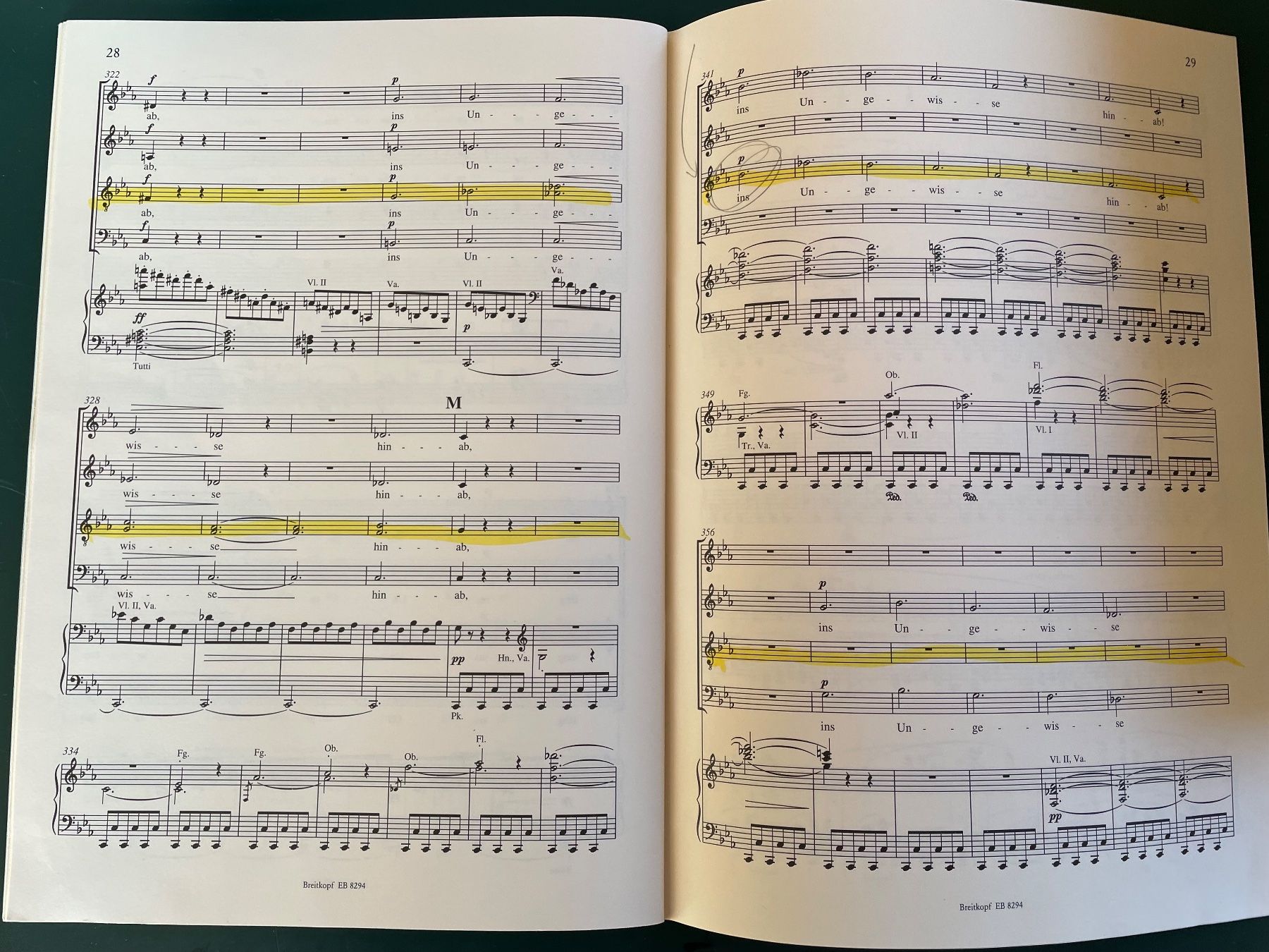 Libri: Brahms - Schicksalslied Klavierauszug deutsch – Usato da Liestal venduto da Coutellerie 1