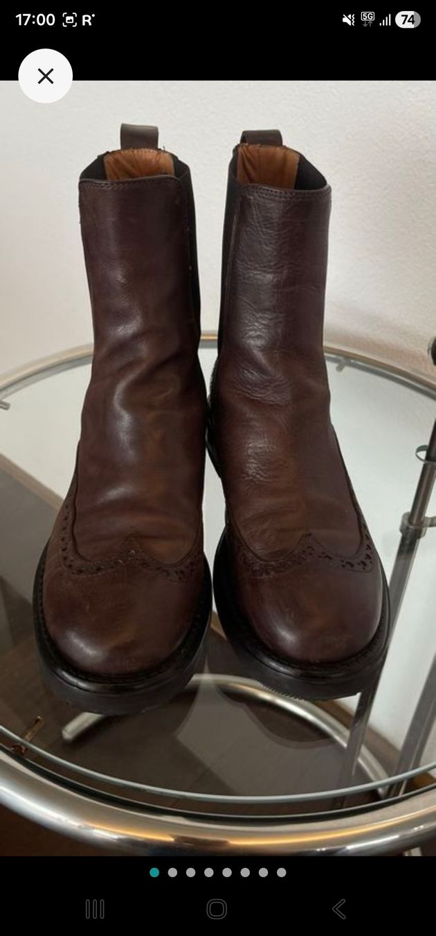 Scarpe da donna: Leder Braun Chelsea boots 39 – Nuovo (secondo la descrizione) da Mörel venduto da camasaro 1