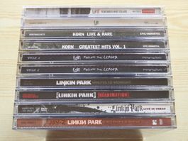 10 CDs Metal: Korn & Linkin Park