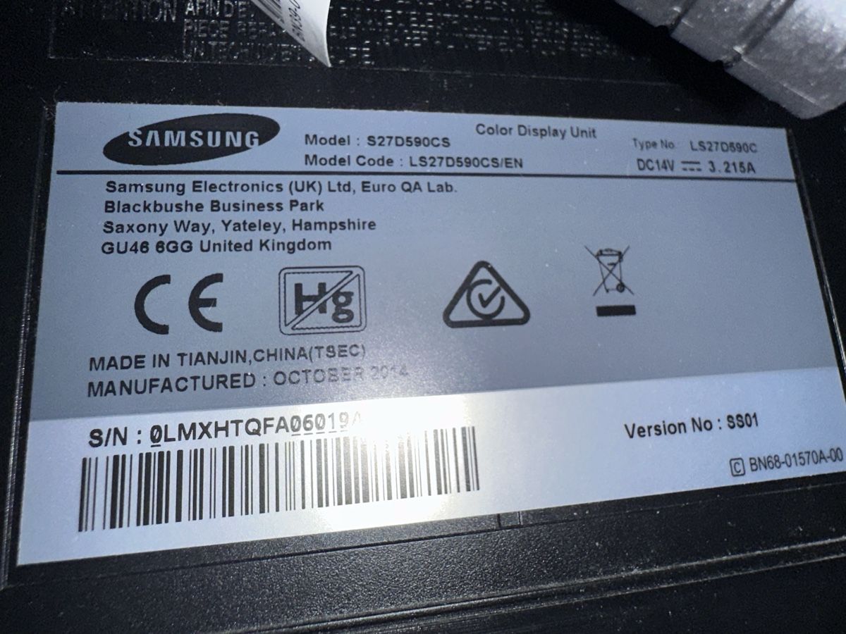 Samsung Ecrans: Monitor – D'occasion à Birmensdorf ZH par des_fmt5 1