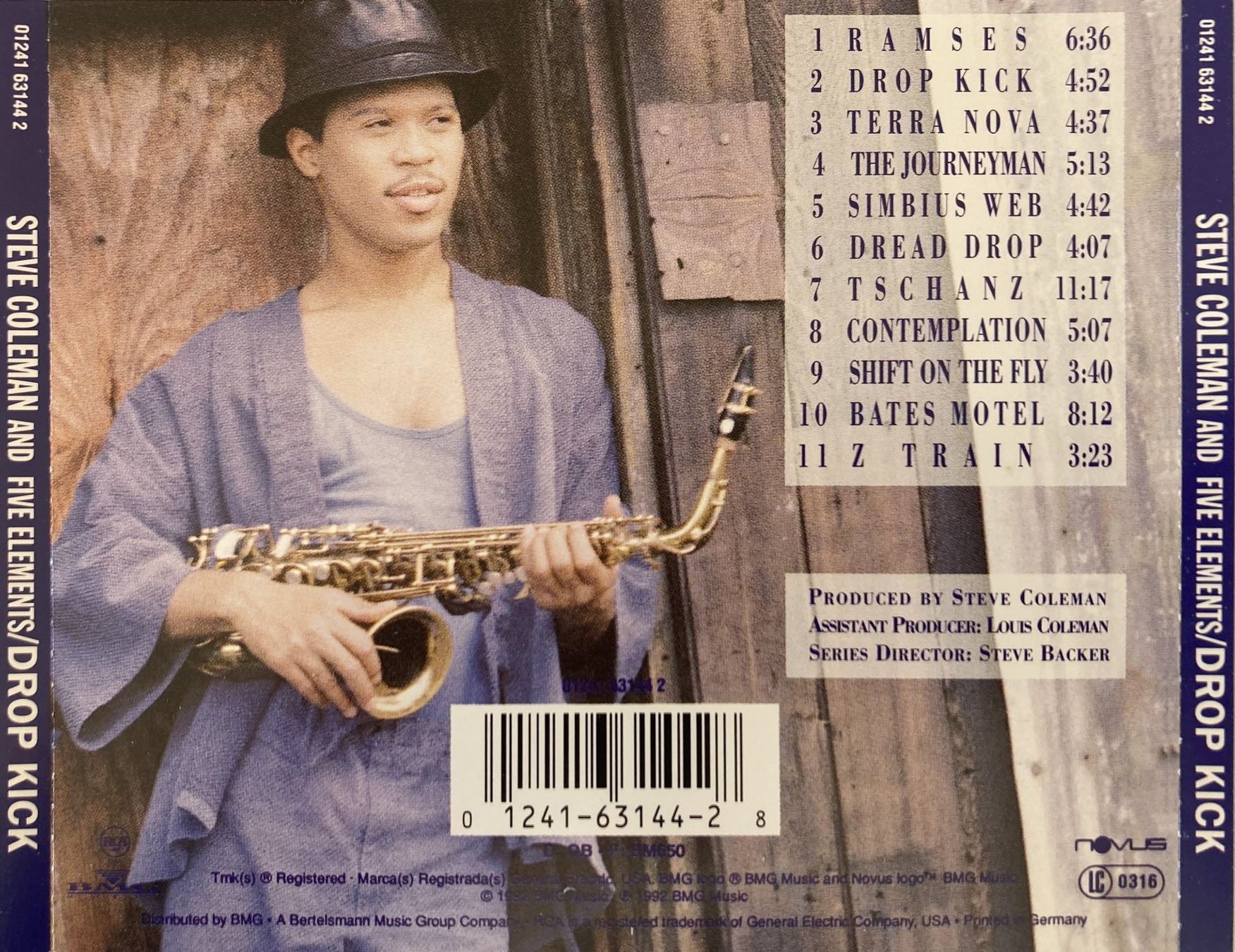 CDs: STEVE COLEMAN AND FIVE ELEMENTS - DROP KICK (1 CD) – Gebraucht aus Bottens von hotter-than-hell 1