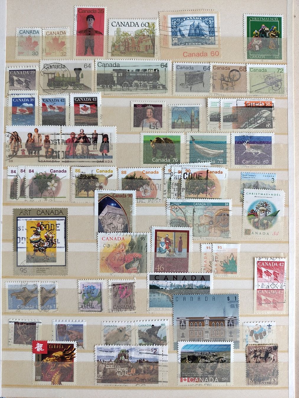 Alle Briefmarken: Briefmarken Kanada ab alt – Gebraucht aus Sarnen von DokRak 7
